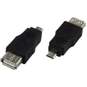 Resim Alfais 4908 Usb Dişi Micro Usb Erkek Çevirici Dönüştürücü Adaptör 