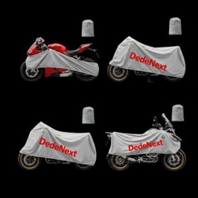 Resim DedeNext S Beden 125 Lik Scooter-cap Miflonlu Premium 4 Mevsim Koruma Gri 