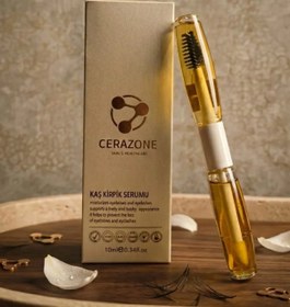 Resim Cerazone Skin & Healthcare Kaş Kirpik Serumu Dökülme Karşıtı Dolgunlaştırıcı Bakım 10 ml+10 ml 