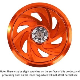 Resim Motion003 Mozuki Motorcycle Motor Soğutucu Fan Kapağı Orange - Pulsar Ns200, Akt Nkd İçin 