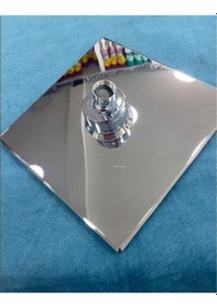 Resim Robot Duş Tepe Başlığı Takım Siyah Kare Büyük Duş Hızlı Kargo Diğer 