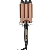 Resim Storemax Yui KB3060 25MM Dijital Ekranlı Su Dalgası (Wag) Siyah Saç Maşası 