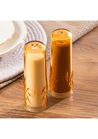 Resim Perotti 4345 Melody 2'li Akrilik Tuzluk Biberlik 11 Cm 