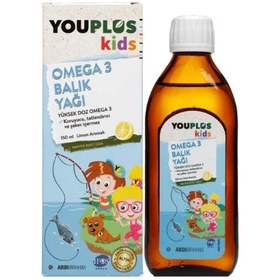 Resim YouPlus Kids Omega 3 Balık Yağı 150 ml 