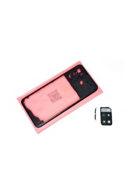 Resim Oppo A54 Uyumlu Full Kasa Arka Kapak Batarya Kapağı - Siyah Çok Renkli 