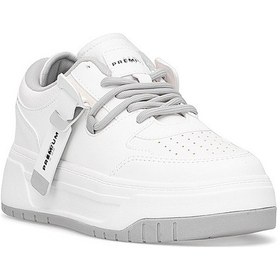 Resim M.p 252-6125zn Kadın Klasik Sneaker Beyaz Beyaz 