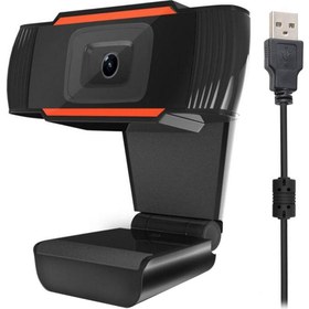 Resim Hxsj A870 Mikrofonlu Hd USB Webcam -Siyah/turuncu (Yurt Dışından) 