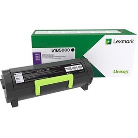 Resim Zekicocuk Lexmark 51B5000 2.500 Sayfa Black Siyah Toner Ms317-417-517-617 M 