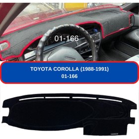 Resim Genel Markalar Toyota Corolla 1988-1991 Torpido Koruyucu Torpido Halısı Kılıf Havlu Örtü 