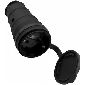 Resim Hv4118 1 16a Monofaze Topraklı Dişi Fiş Earthed Female Plug 