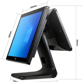Resim Tıwox Tp-4950d 18.5" I5 5.nesil 128gb Ssd 8gb 1366x768 Pos Pc + 13.2" Müşteri Ekranı 