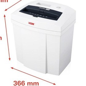 Resim Hsm Securıo C14 Evrak İmha Makinesi / Kağıt Kırpma Makinesi - Çapraz Kesim 4x25 MM- 20 L 
