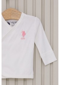 Resim U.s. Polo Assn. Kız Bebek Krem Pijama Takım 50315317-vr071 KREM 
