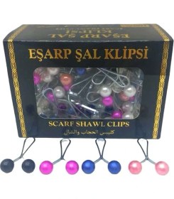 Resim Go İthalat RENKLİ 100 PARÇA EŞARP BAŞÖRTÜ - ŞAL KLİPSİ 