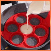 Resim Çok Yönlü Silikon Pancake Yapıcı - 7 Benzersiz Şekil, Yapışmaz Pişirme & Yumurta Halkası Aile Yemekleri ve Restoran Kullanımı İçin, Mutfak Aletleri 