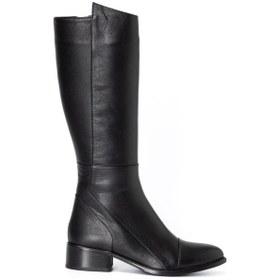 Resim Nero Black Çizme Kadın 25k11099 Vergelio Skin Boot Siyah 