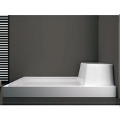 Resim Shower 70X150 Dikdörtgen Monoblok Oturmalı Duş Teknesi 