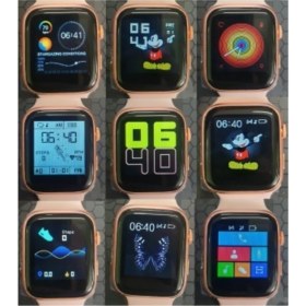 Resim Pazariz T500 Akıllı Saat Ios/android Uyumlu Samrt Pembe 