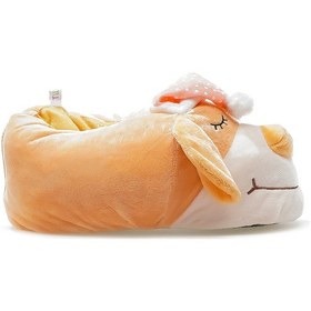 Resim Twıgy Dormo Kadın Hayvanlı Panduf 36-41 24k T-dormo Z Bej Bej 