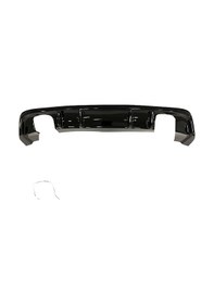 Resim Seat Leon Mk3 Fr Difüzör Difizör Plastik Parlak Siyah Sağ Sol Çift 2012-2016 Arka-bodykit-ek-karlık 