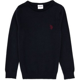 Resim U.S. Polo Assn. Erkek Çocuk Lacivert Basic Kazak 50315586-VR033 