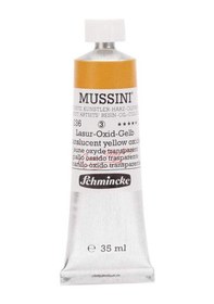 Resim Mussini 35Ml Yağlı Boya Seri:3 No:236 Translucent Yellow Oxide 