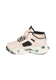 Resim Pepino Krem Cırtlı Hafif Unisex Bebek Spor Ayakkabı 2063 B Krem 