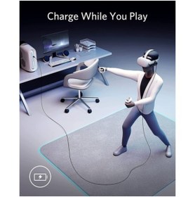 Resim Anker 712 USB-C to USB-C 5 Metre Fiber Optik Şarj/Data Kablosu - Oculus Quest 2 ve 10 Gbps Destekli 