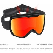 Resim Ankatek Bollfos Bf642 Çift Katmanlı Buğu Önleyici Pc+tpu Erkek Kadın Kayak Gözlüğü - Mavi Al 