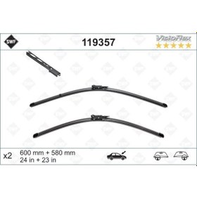 Resim Valeo Sılecek Supurgesı 600/580mm Swf Bmw E60 IS00-VALEO 119357 