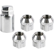 Resim Samdoo Tesla Model S/3/x/y İçin Paslanmaz Çelik Jant Kilit Seti - M14 X 1.5 Vida Ölçüsü 