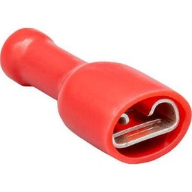 Resim Dişi Fiş Standart Tırnaksız Tam İzoleli Kalaylı 0.50-1.50 Mm Kırmızı 