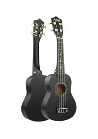 Resim Midex UKX-901BK Siyah Soprano Ukulele (Askı Çanta Metod Pena) 
