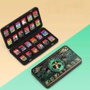 Resim Qiqi Shop Manyetik Zelda Desenli Nintendo Switch Oyun Kartuşu Saklama Kutusu (Yurt Dışından) 