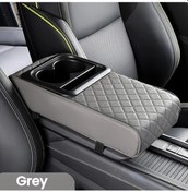 Resim Chuangyinshop Memory Köpük Konsol Yastığı Gray Wushuang Cep Telefon Tutucu Bardaklık 