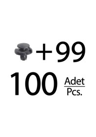 Resim Honda İçin Davlumbaz Klipsi- 100 Adet 