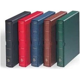 Resim Leuchtturm Varıo F Dar Kasetli Klasör 255x325x60mm Kağıt Para, Pul, Zarf Ve Efemera Koleksiyonlarınız İçin İdealdir , Kahverengi Kapak 