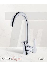 Resim Krom Arıtmalı Evye Bataryası krom 