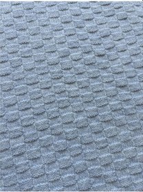 Resim Yüksek Kalite Triko Örme Kumaş Bebek Battaniyesi 4"lü Paket 100x110 Cm 0-3 Ay %100 Organik Mavi 