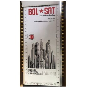 Resim BOLSAT BS-10/48 SONLU+KASKATLI SANTRAL ADAPTÖR DAHİL 