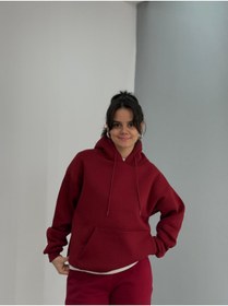 Resim Combineman35 3 İplik Premium Kalite 2li Kadın Eşofman Takımı 