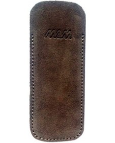 Resim Filmam Kahverengi Deri Çakı Kılıfı Çok Renkli 