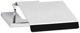Resim System Plaın Kapaklı Tuvalet Kağıtlığı Krom Renk 51X137X154 Mm 