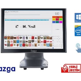 Resim TAZGA Dpc-10610 18.5" A.ı.o Dokunmatik I7-10610u/ 8 Gb Ram / 128 Gb Ssd/ 10.nesil 