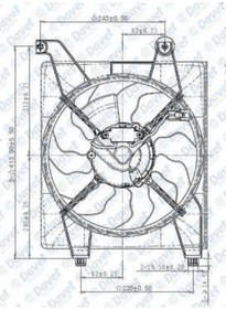 Resim Klima Fan Motoru Pervaneli Accent 2006-08 504615617 