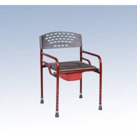 Resim Silver Siyah Deri Döşemeli Klozet Yükseltici Katlanabilir Tuvalet Yükseltici Sandalyesi 