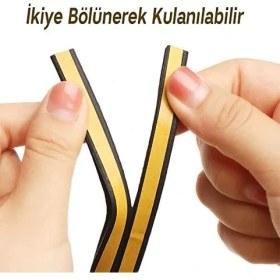 Resim Storemax Kapı Pencere Fitili Soğuk Izolasyon Bandı Beyaz 2x3=6 mt 
