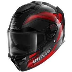 Resim Shark Spartan Gt Pro Carbon Ritmo Dru Kapalı Kask Kırmızı 