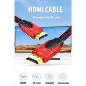 Resim Ata Elektronik 3mt Üç 3 Metre Sargılı HDMI Kablo Full Hd 1080 3D 4K 2160P Kaliteli Hdmi 2k 4K HDMI 2.0 