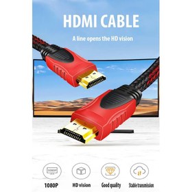 Resim Ata Elektronik 3mt Üç 3 Metre Sargılı HDMI Kablo Full Hd 1080 3D 4K 2160P Kaliteli Hdmi 2k 4K HDMI 2.0 